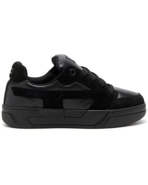 DIESEL D-Ollie-Monochrome Trainers - Black