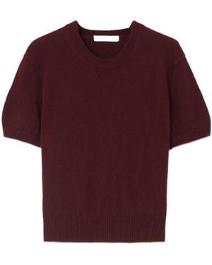 &Daughter Loose Short-Sleeve T-Shirt - Red