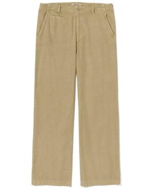 AURALEE Finix Pleated Trousers - Natural