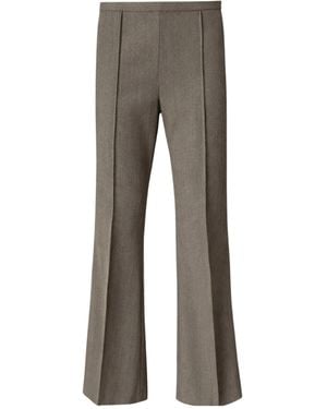 Frankie Shop Flared Casual Pants - Gray