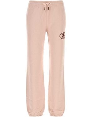 Burberry Jane Logo Joggers - Pink