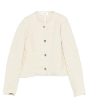 Ba&sh Button-Down Casual Jacket - White