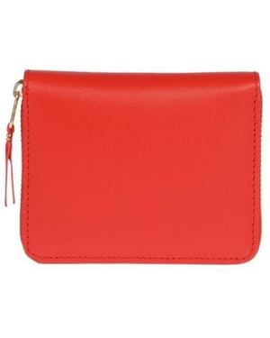 Comme des Garçons Classic Zipper Wallet - Red