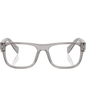 Prada Eyewear Square Frame Glasses - White