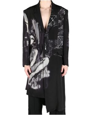 Yohji Yamamoto Long coats and winter coats for Men | Online Yohji Yamamoto Long coats and winter coats for Men | Online