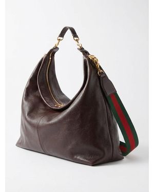 Gucci Brera Large Crossbody Bag - Brown