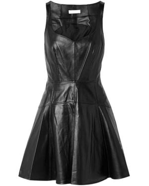Ulla Johnson Patchwork Mini Dress - Black