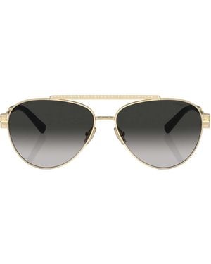 Tiffany & Co. Aviator Frame Sunglasses - Metallic