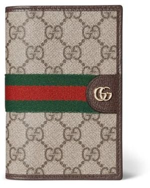 Gucci Ophidia Passport Case - Gray