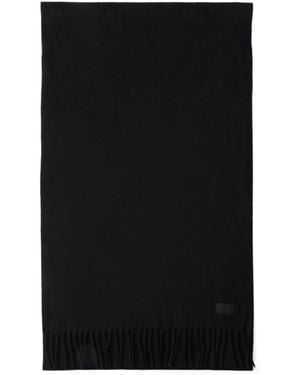 Prada カシミア スカーフ - Black