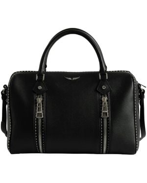 Zadig & Voltaire Sunny Medium Studs Bag - Black