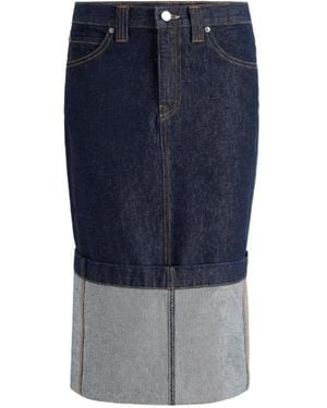 KHAITE Kilian Skirt - Blue