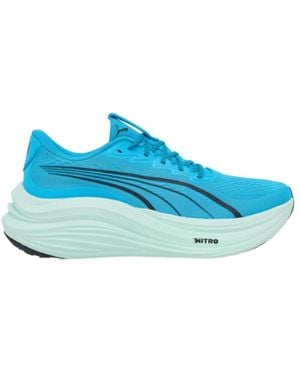 PUMA Magmax Nitro Lace-Up Sneakers - Blue