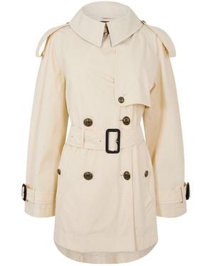 Burberry Casual Versatile Blazer - Natural