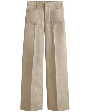 Dior Flared Pants - Natural