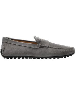 Tod's City Gomino Loafers - Grey