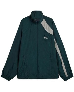Y-3 Long-Sleeved Zipped Jacket - Green