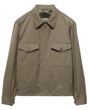 Prada Technical Fabric Jacket - Green