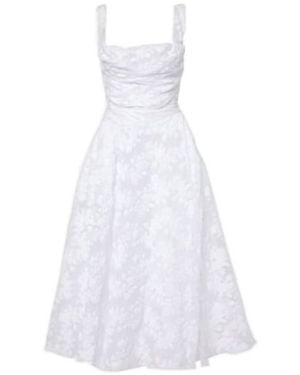 Vivienne Westwood Draped Midi Dress - White