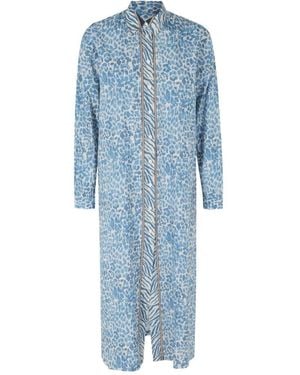 MC2 Saint Barth Long Shirt - Blue