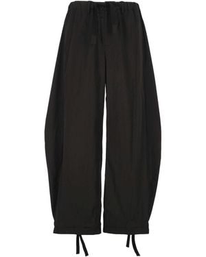 Sacai Poplin Trousers - Black