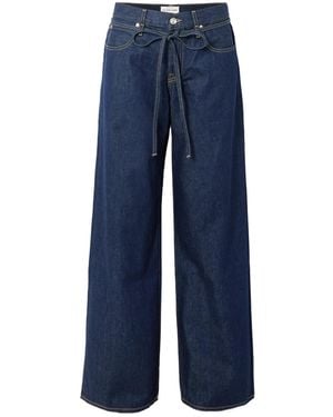 SLVRLAKE Denim Low-Rise Casual Jeans - Blue