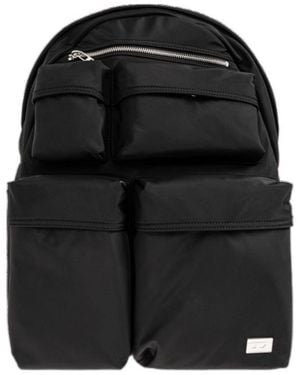 DIESEL Multiple Pockets Backpack - Black