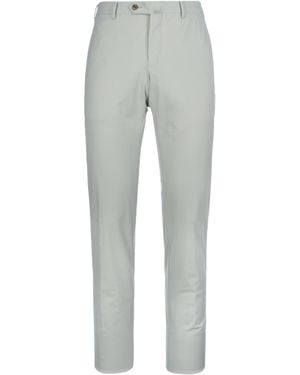 Pt Pantaloni Plain Stretch-Design Chinos - Grey