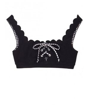 Marysia Swim Scalloped Bikini Set - Black