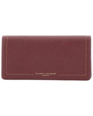 Gianni Chiarini Bubble Flap Wallet - Purple