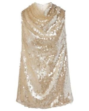 Altuzarra Sequined Top - Natural