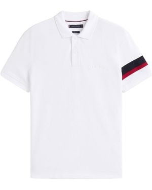 Tommy Hilfiger Shortsleeve Polo Shirt - White