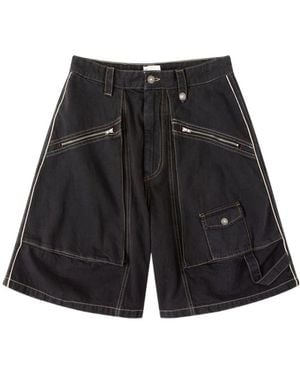 Isabel Marant Peio Denim Bermuda Shorts - Black
