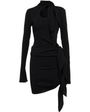 Petar Petrov Asymmetric Minidress - Black