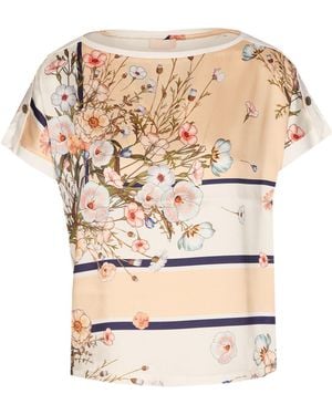 Liu Jo Crewneck Printed T-Shirt - White