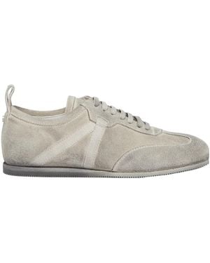 Ann Demeulemeester Siru Low-Top Boxing Sneakers - Gray
