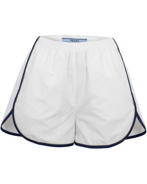 Prada Nylon Shorts Ld62 - Grey