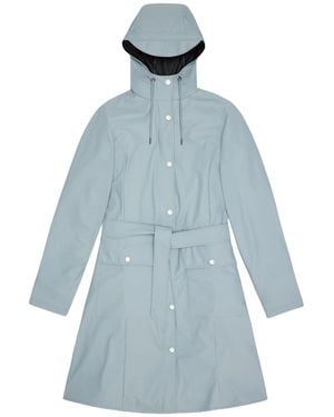 Rains Long-Sleeve Casual Jacket - Blue