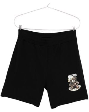 ショートパンツ Moschino Silk Boxer Shorts ◇MOSCHINO 24SS 最新◇ スカーフプリント シルク ショーツ