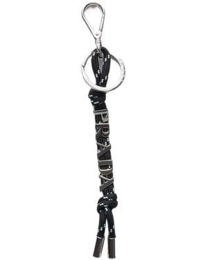 Prada Speedrock Keychain - White