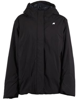 K-Way Lil Soft Touch Marmotta Short Insulated Jacket - Black