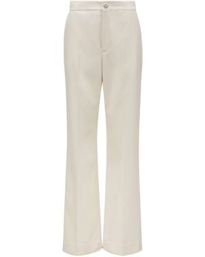 Moncler Gabardine Pants - White