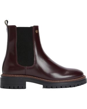Barbour Solid Colour Chelsea Boots - Brown