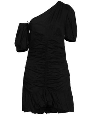 Tory Burch One-Shoulder Dress - Black
