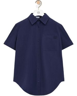 Loewe Short-Sleeved Shirt - Blue