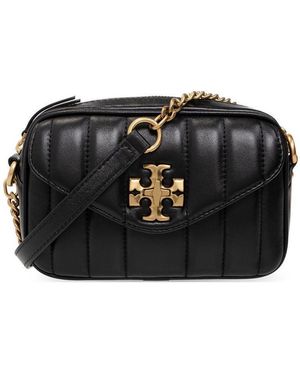 Tory Burch Kira Quilted Camera Bag - Black