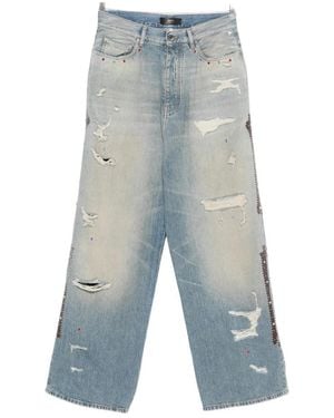Amiri Belt Loop Jeans - Blue
