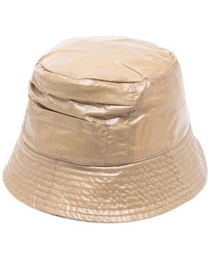 K-Way Coated Bucket Hat - Natural