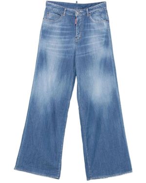デニム・ジーパン DSQUARED2 Dsquared2 Summer Lovers Traveller Jeans Blu DSquared² Summer Lovers Traveller Jeans in Blue | Lyst