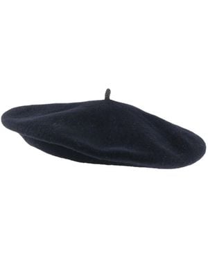 Brunello Cucinelli Solid-Color Wool Beret - Blue